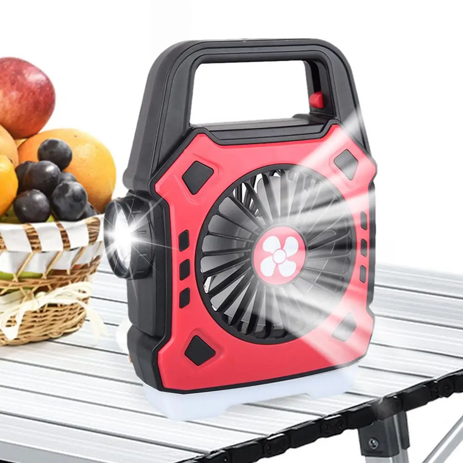 Multifunctional Adventure Cooling Fan Light - Image 2