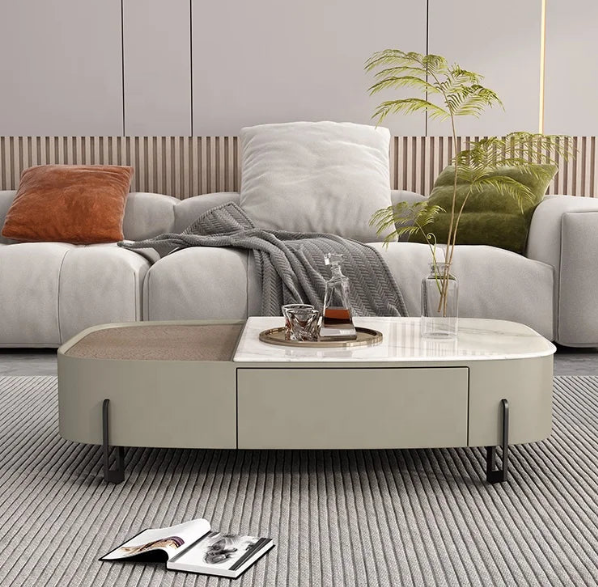 Elegant Creative Multifunctional Lift-Up Storage Coffee Table - Image 2