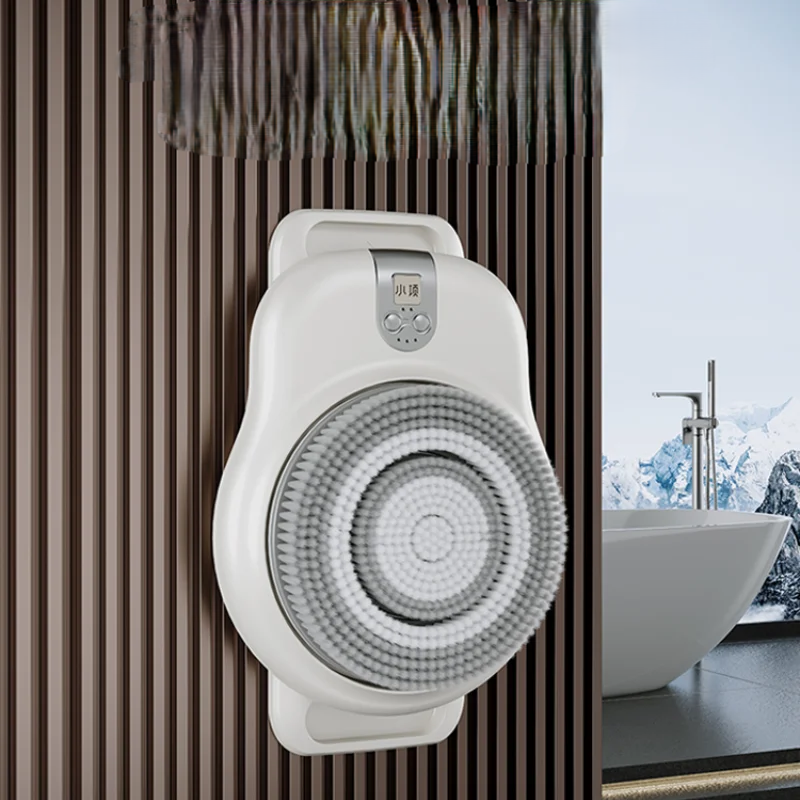 Shower Back Rubbing Wall-Mounted Smart Scrubbing Machine - Image 1