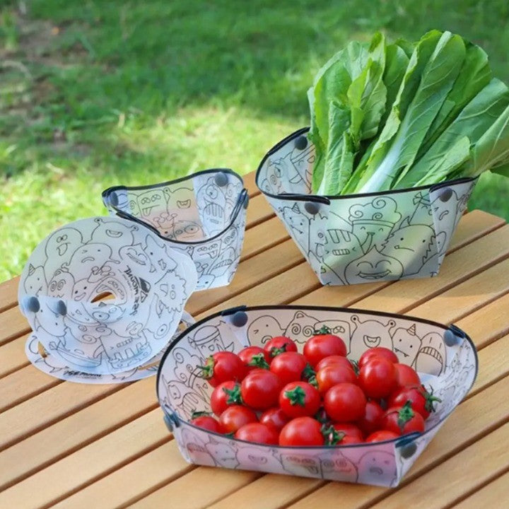 Collapsible Travel Picnic Camping Dish Set - Image 4