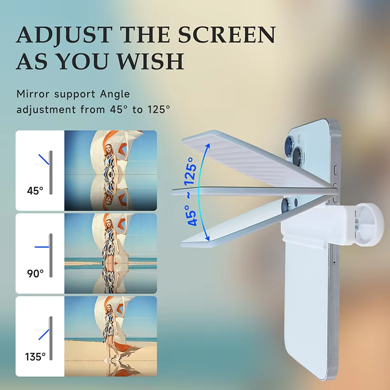 Phone Camera Mirror Reflection Effect Clip Kit - Image 1