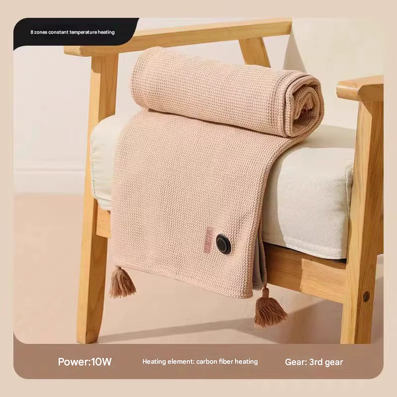 Rechargeable USB Winter Travel Heating Blanket - Image 7
