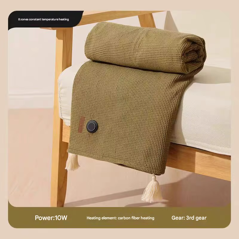 Rechargeable USB Winter Travel Heating Blanket - Image 6
