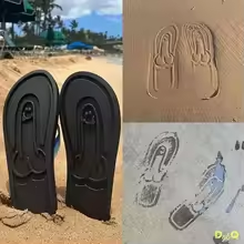 Hilarious Adult-Themed Flip-Flop Sandals - Image 2