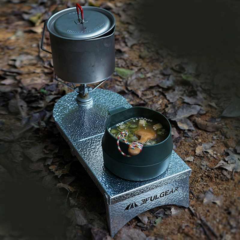 Portable Foldable Camping Cooking Table - Image 0
