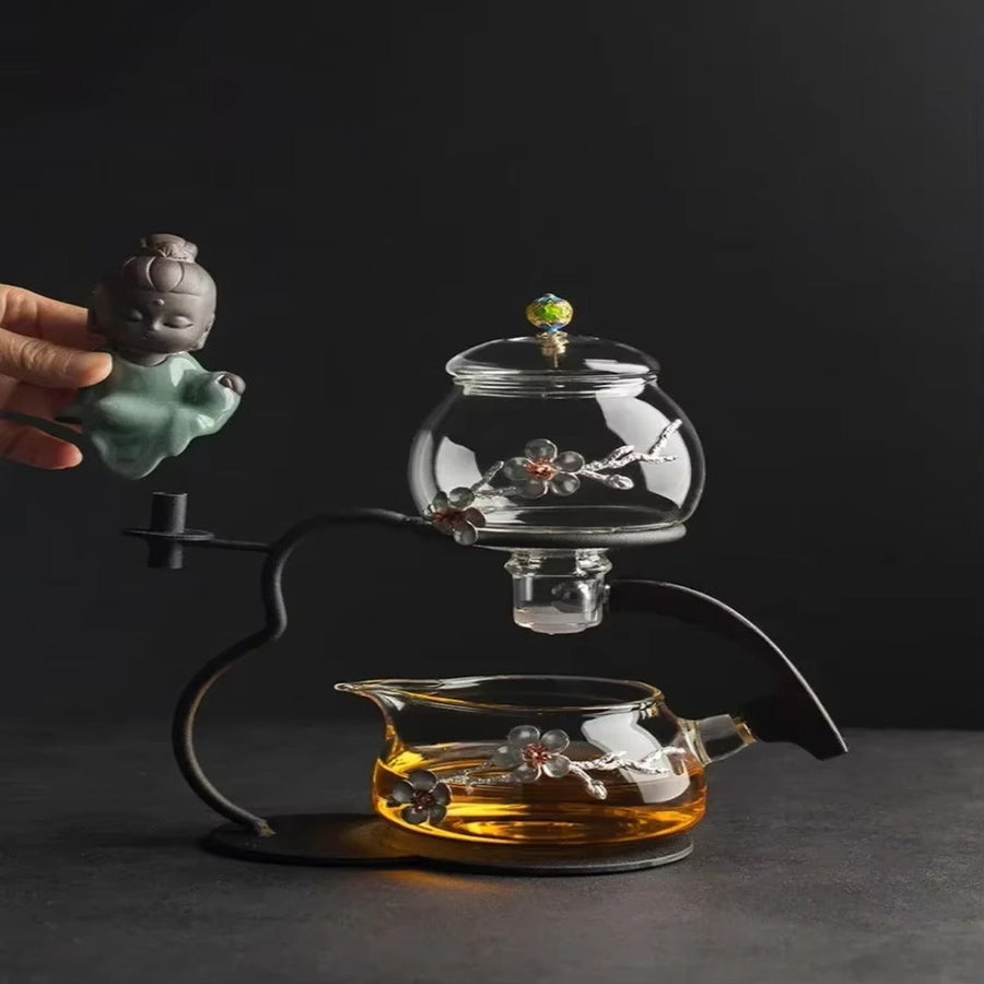 Calm Brew Zen Style Glass Traditonal Teapot - Image 4