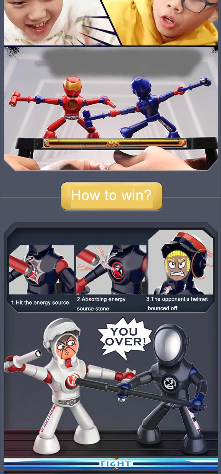 Interactive Pocket Fighter Table Game - Image 8