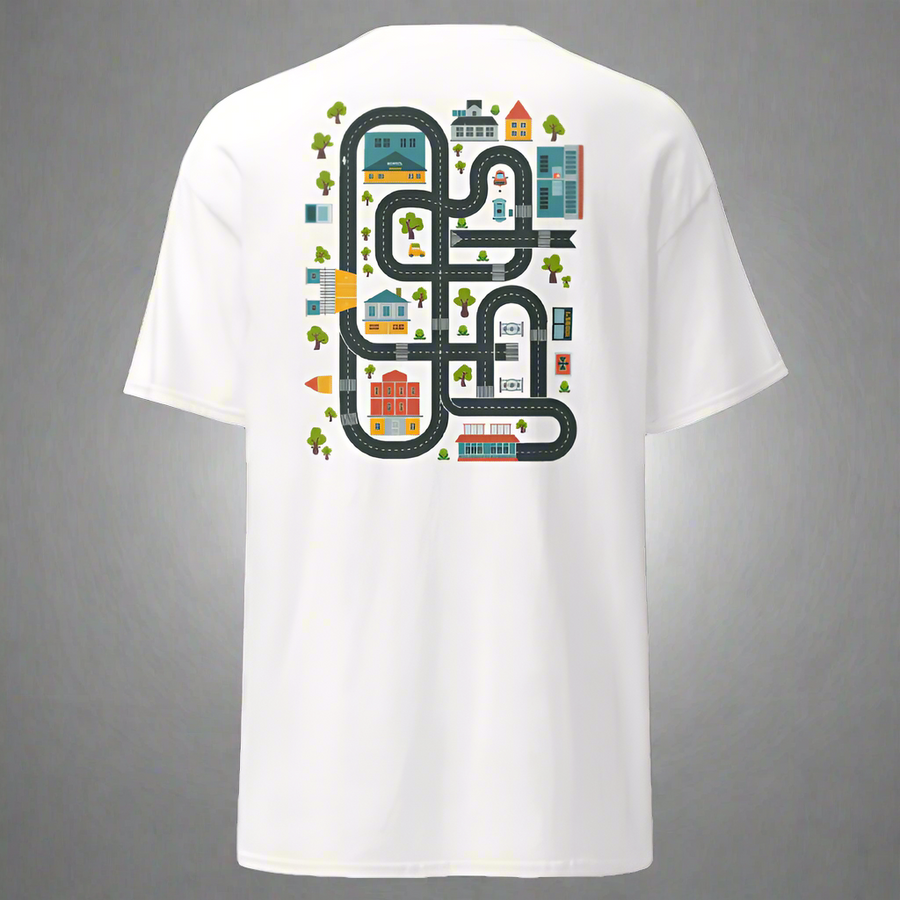 Super Parent Interactive Playtime Roadmap T-Shirt - Image 0