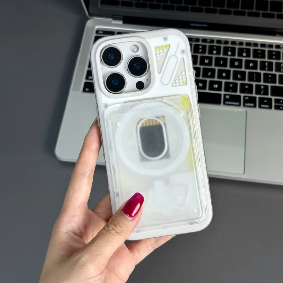 Memory Storage Transparent iPhone Case - Image 3