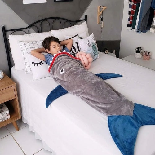 Soft Shark Blanket Kids - Image 0