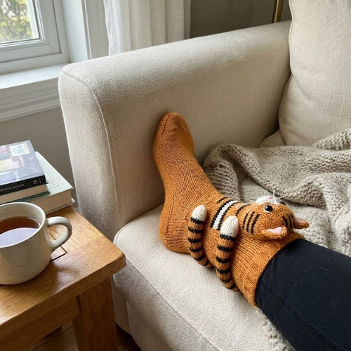Animal Crew Plush Cozy Socks - Image 0