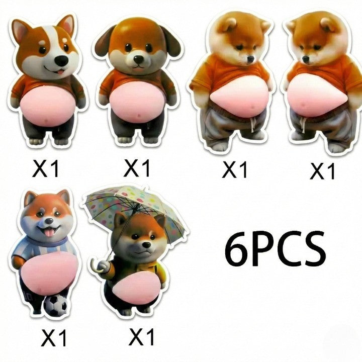 Chubby Shiba Silicone Sticker Protector - Image 11