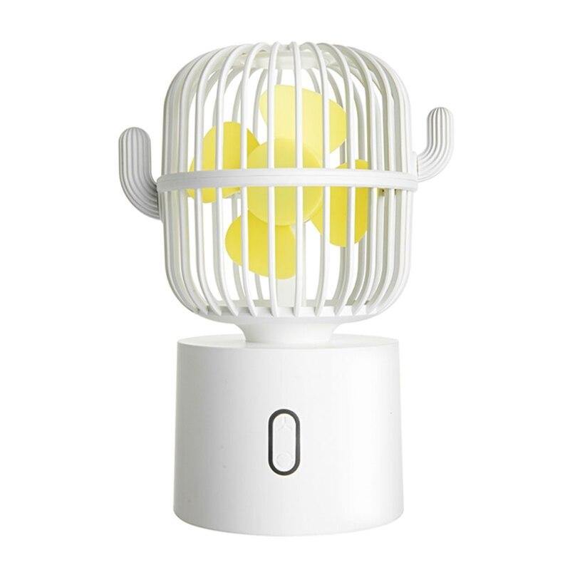 Rechargeable USB Portable Mini Cactus Fan - Image 15