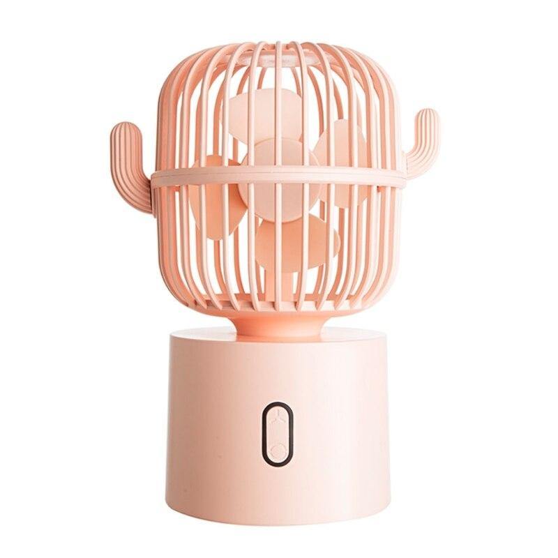Rechargeable USB Portable Mini Cactus Fan - Image 16