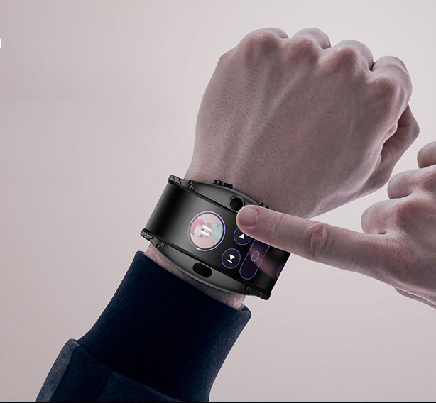 Elegant Flexible Timepiece Bluetooth Smart Watch - Image 1