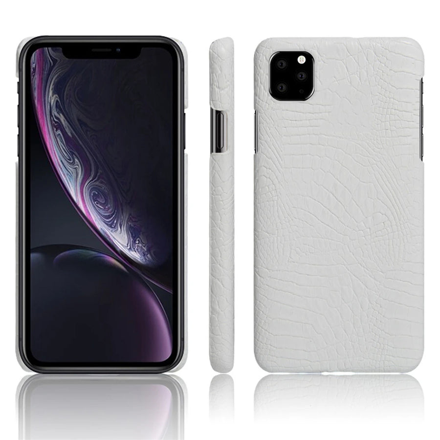 Luksuriøse Krokodille Business Stil Lær iPhone Deksel