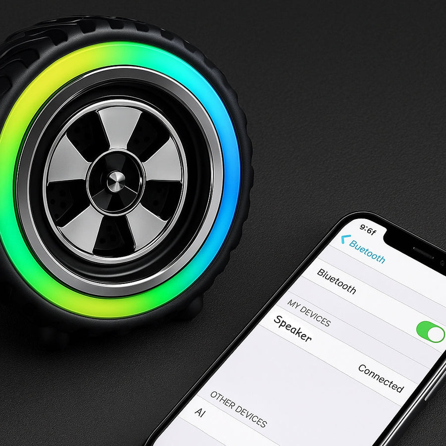 All Wheel Creative Wireless Speaker - Image 3