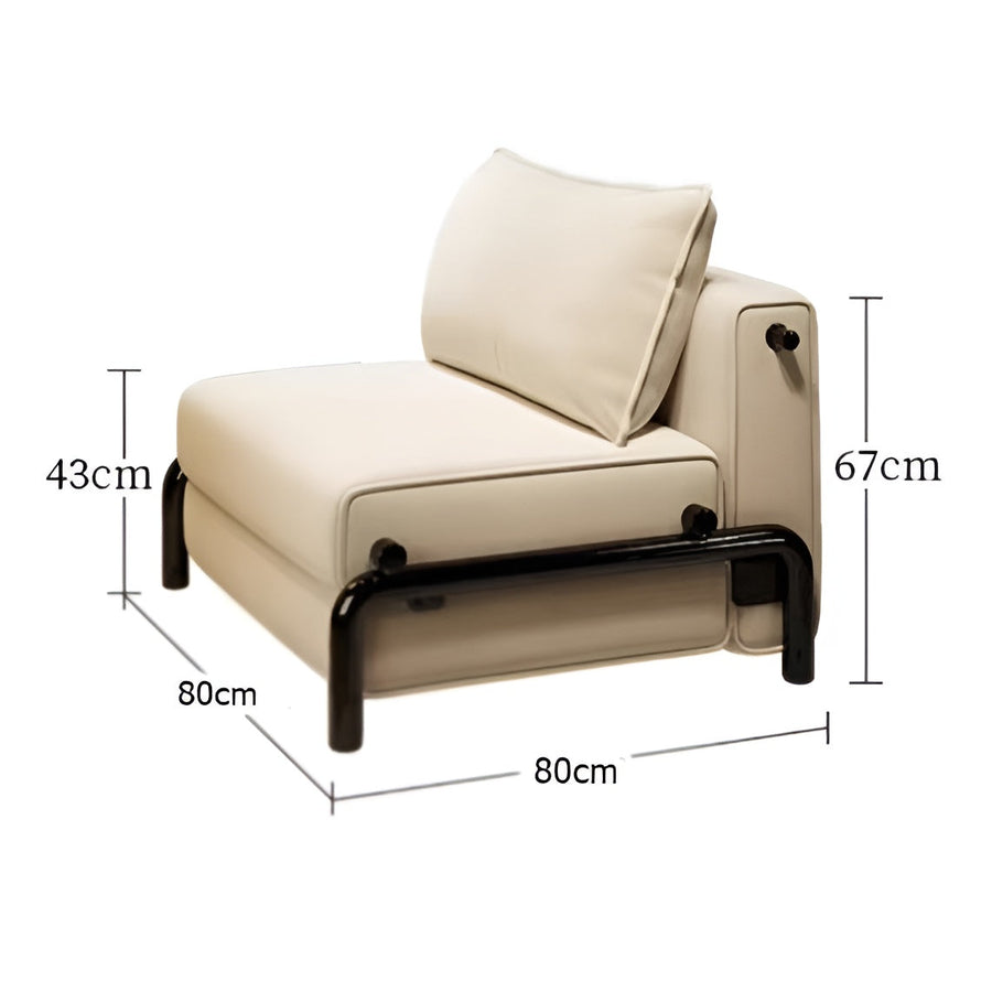 Hide Hub Space Saver Convertible Magic Lounge Sofa Bed - Image 5