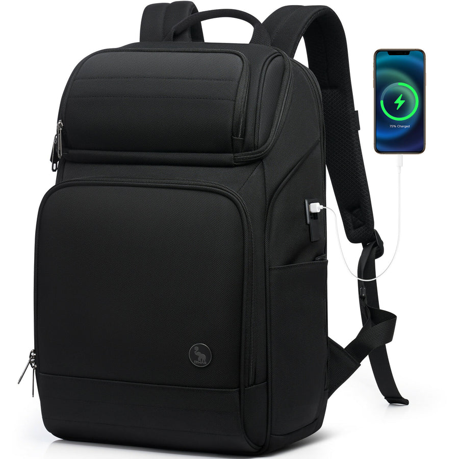 OIWAS 15.6” Laptop Backpack With USB Charging Port - Image 6