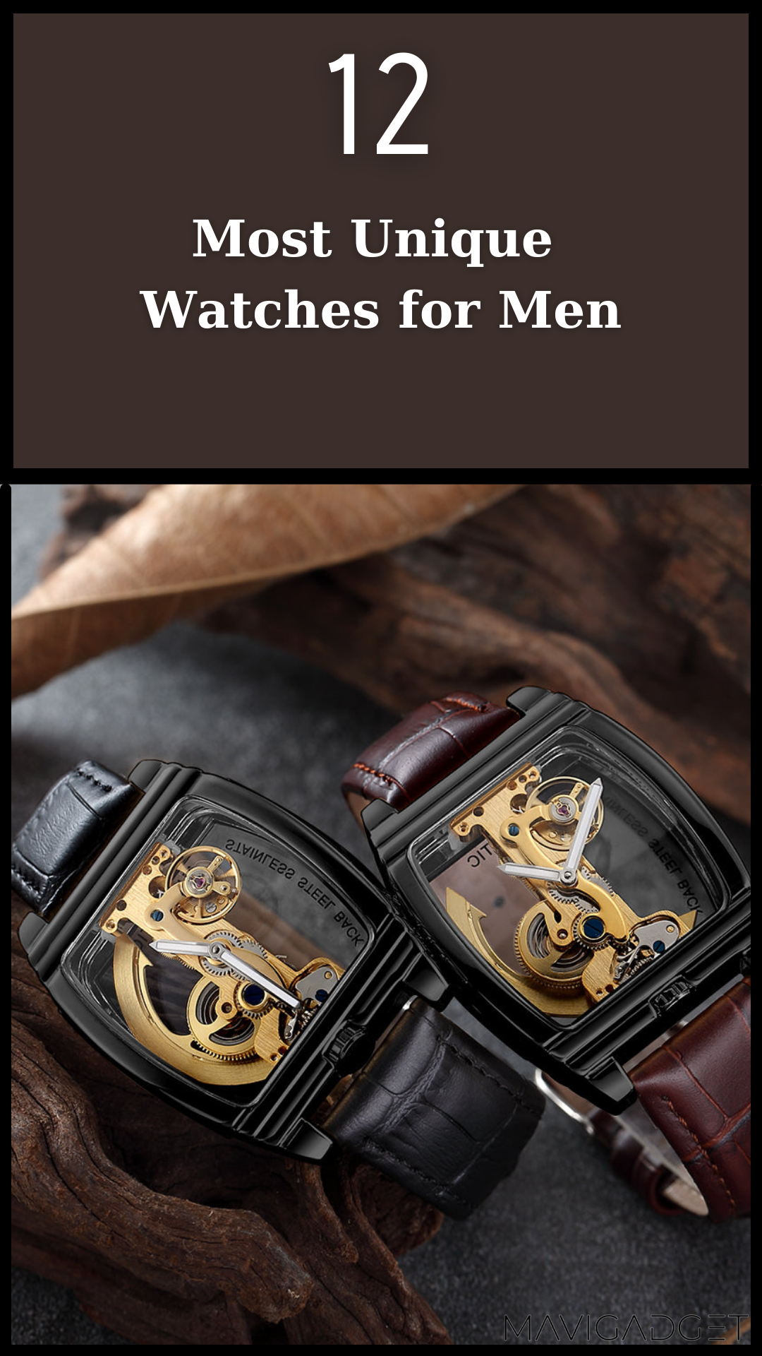 12 Most Unique Watches for Men