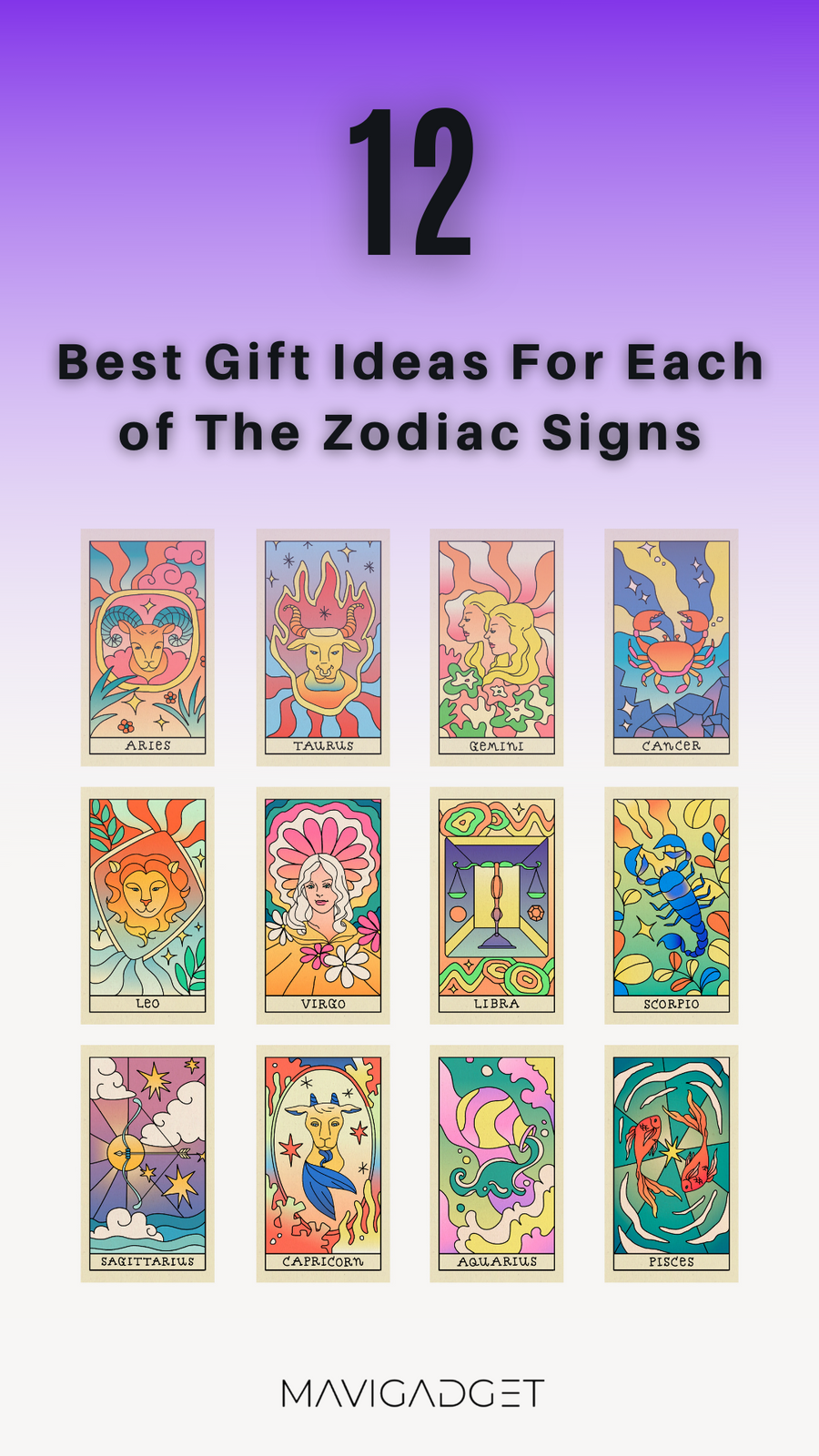 12 Best Gift Ideas For Each of The Zodiac Signs