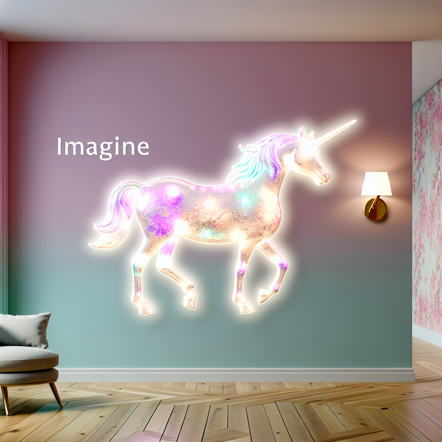 Brighten Your Gift-Giving with a Unique Unicorn LED Wall Lamp