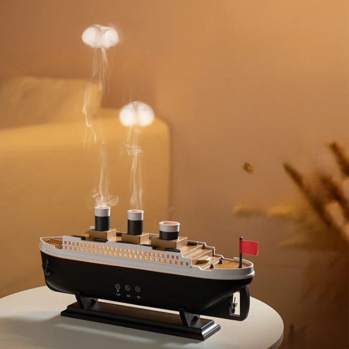Elevate Your Home Ambiance: Discover the Elegance of the Luxury Ocean Liner Aromatherapy Humidifier
