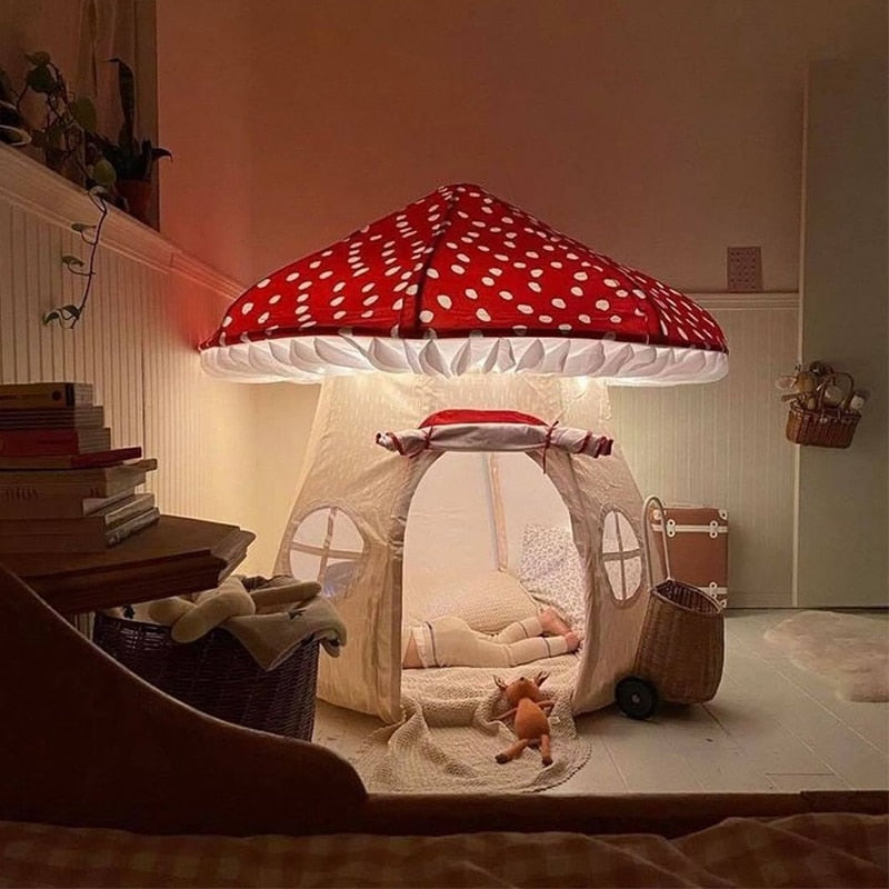 Discover the Enchantment: Unleashing Imagination with the Fairy Mushroom Mansion Kids Toy House