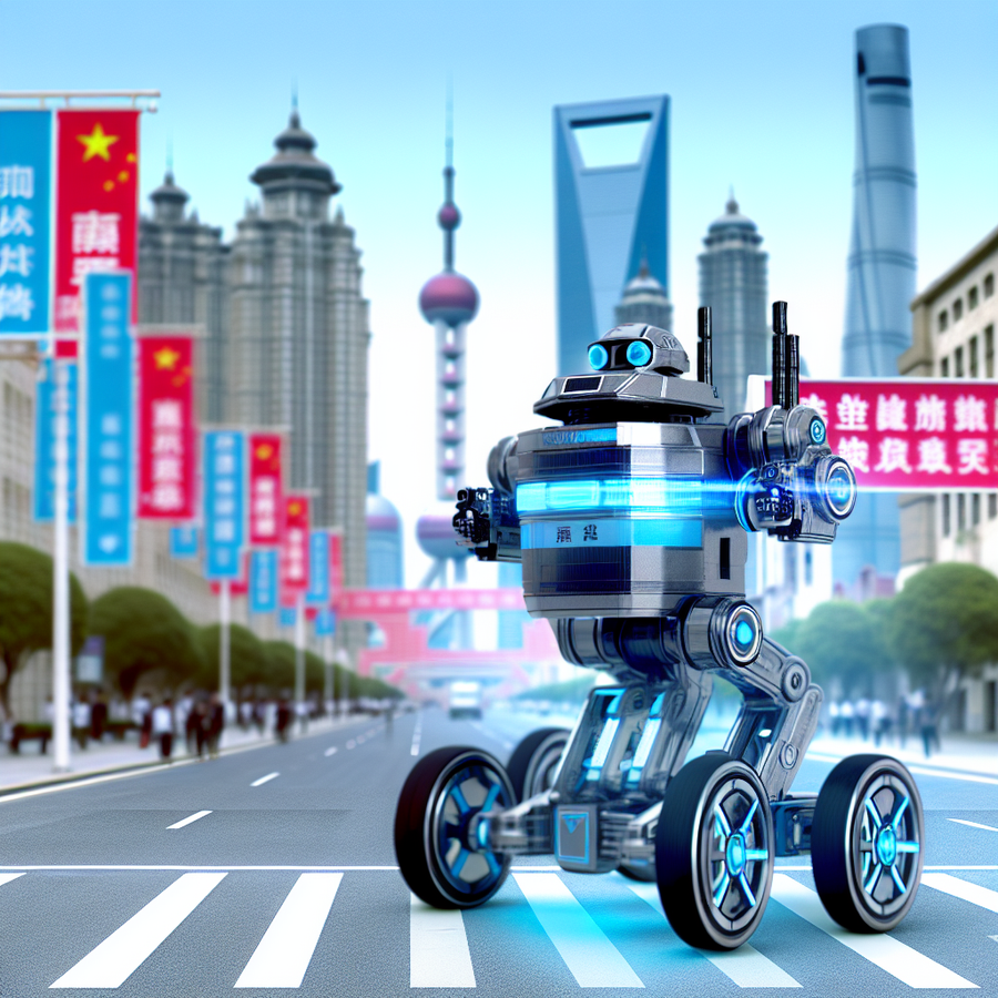 Chinese Law Enforcement Embraces the Future with Crime-Fighting Robot Introduction