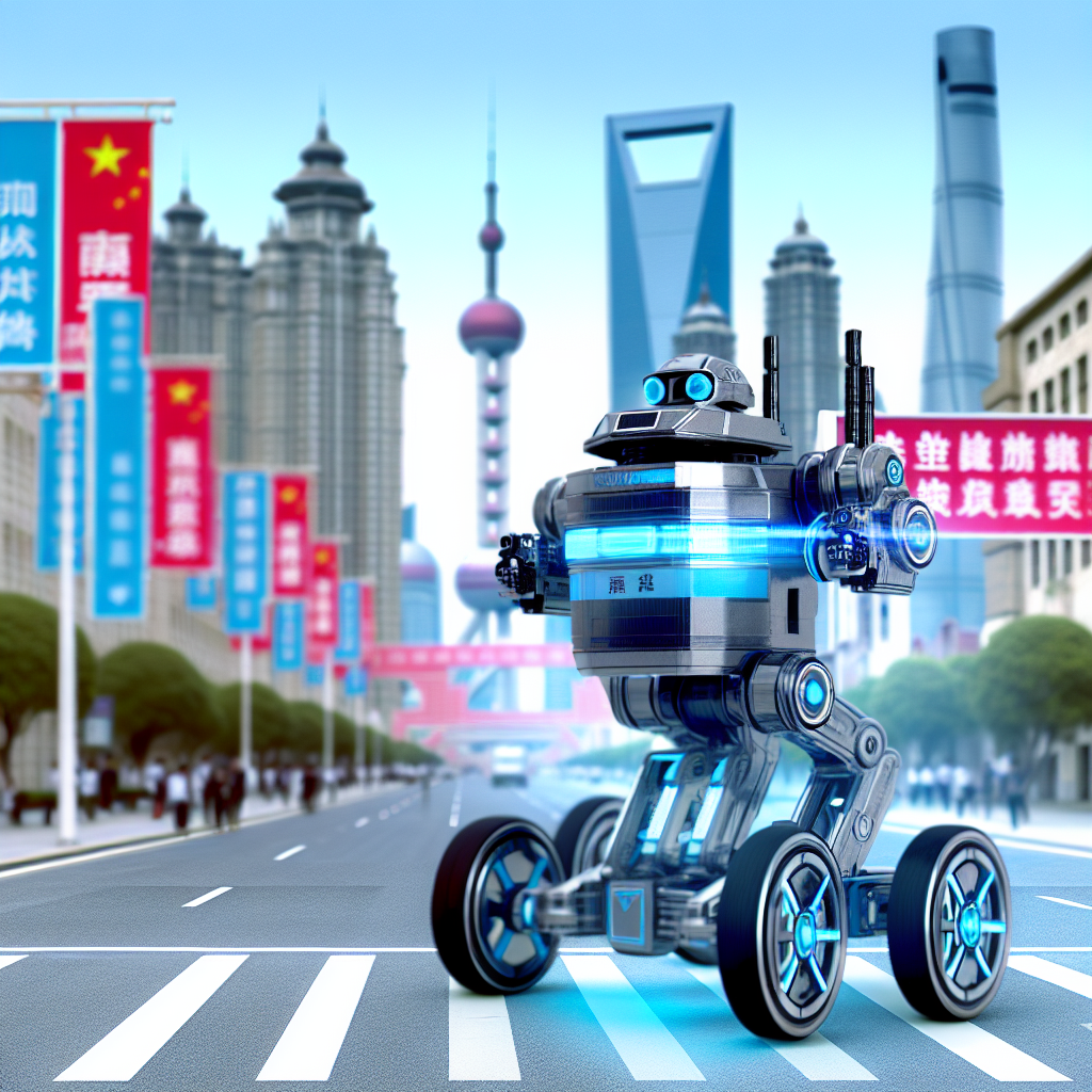 Chinese Law Enforcement Embraces the Future with Crime-Fighting Robot Introduction