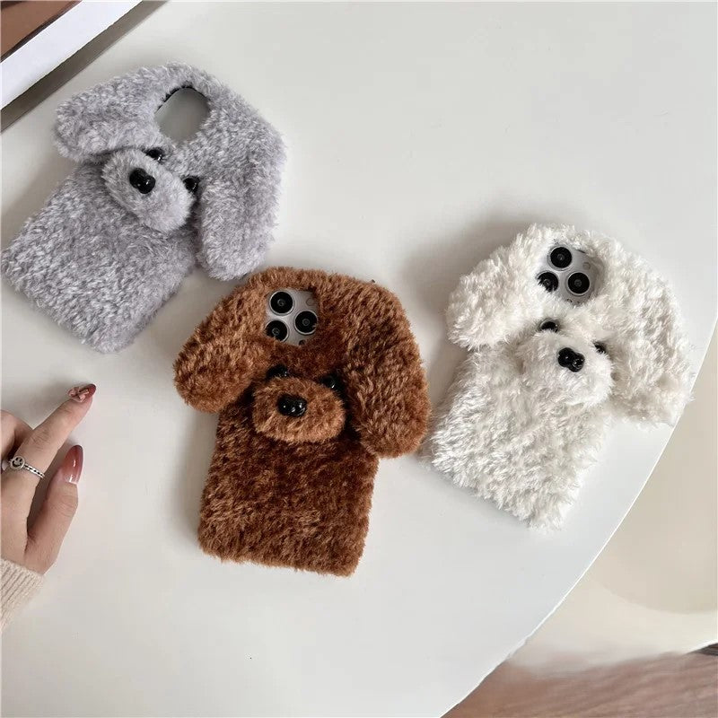 Elevate Your Style: Adorable Canine-Inspired Fluffy iPhone Case Guide
