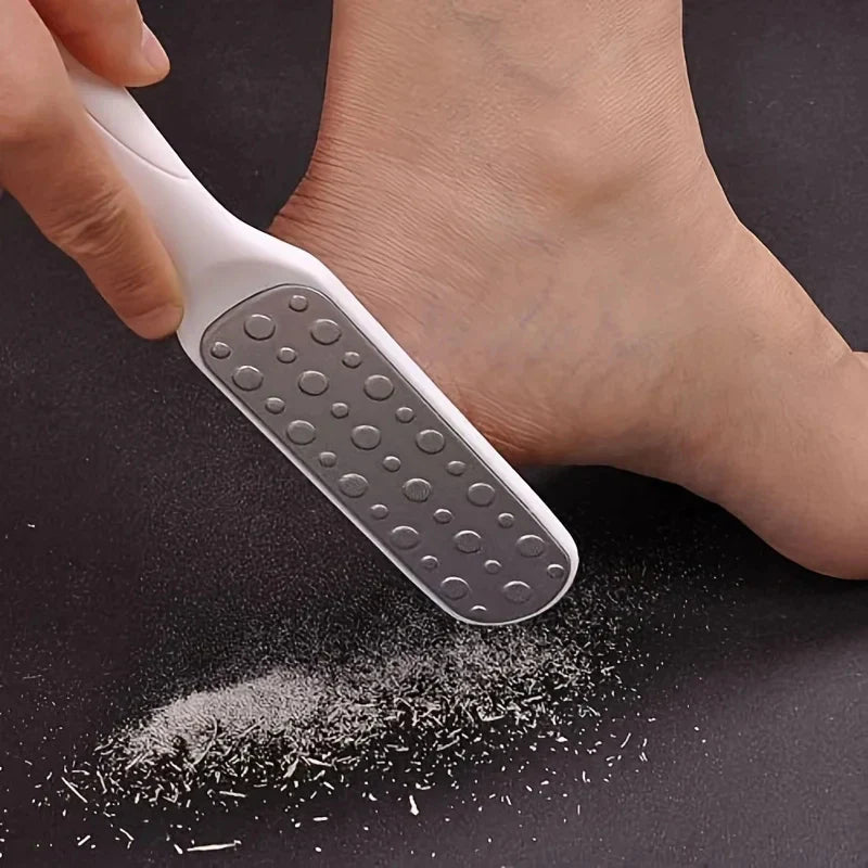 “Stepping into Comfort: The Benefits of the Stainless Steel Double-Sided Professional Callus Dead Skin Remover”