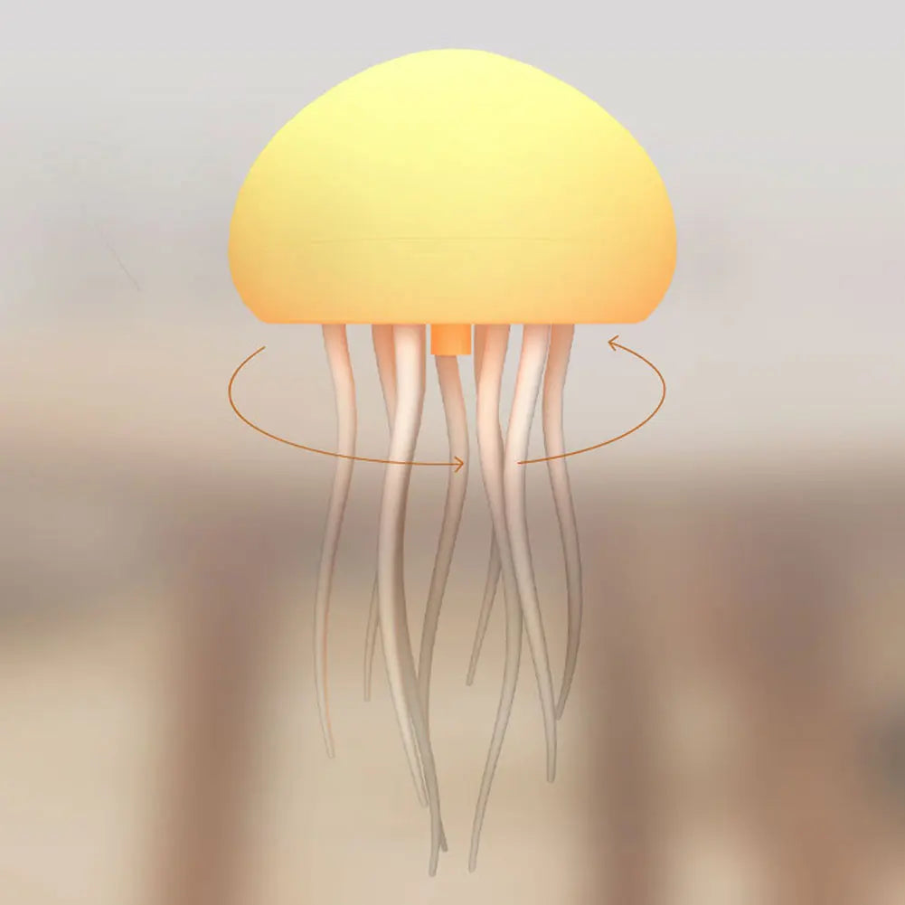 Illuminate Your Space with the Enchanting Jellyfish RGB Voice Control Pendant Night Lamp