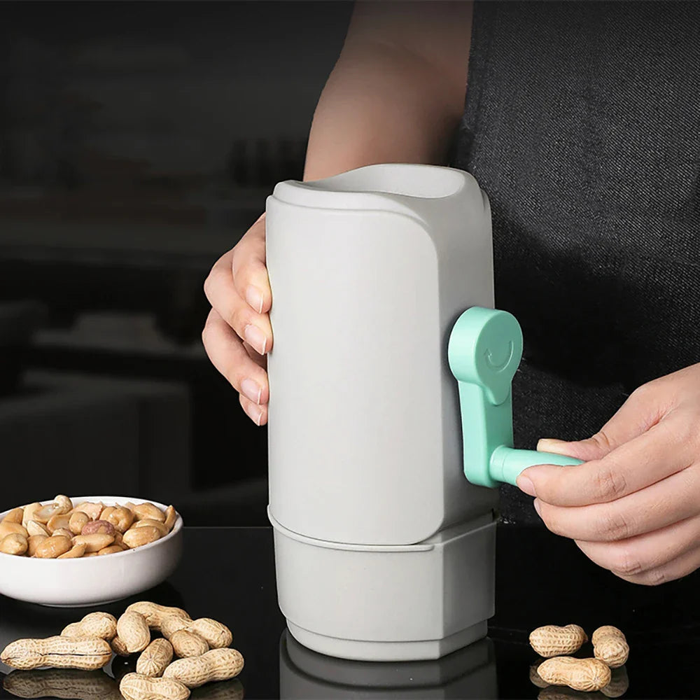 The Perfect Gift for Peanut Lovers: Introducing the Manual Crank Peanut Chestnut Shell Cracker Gadget