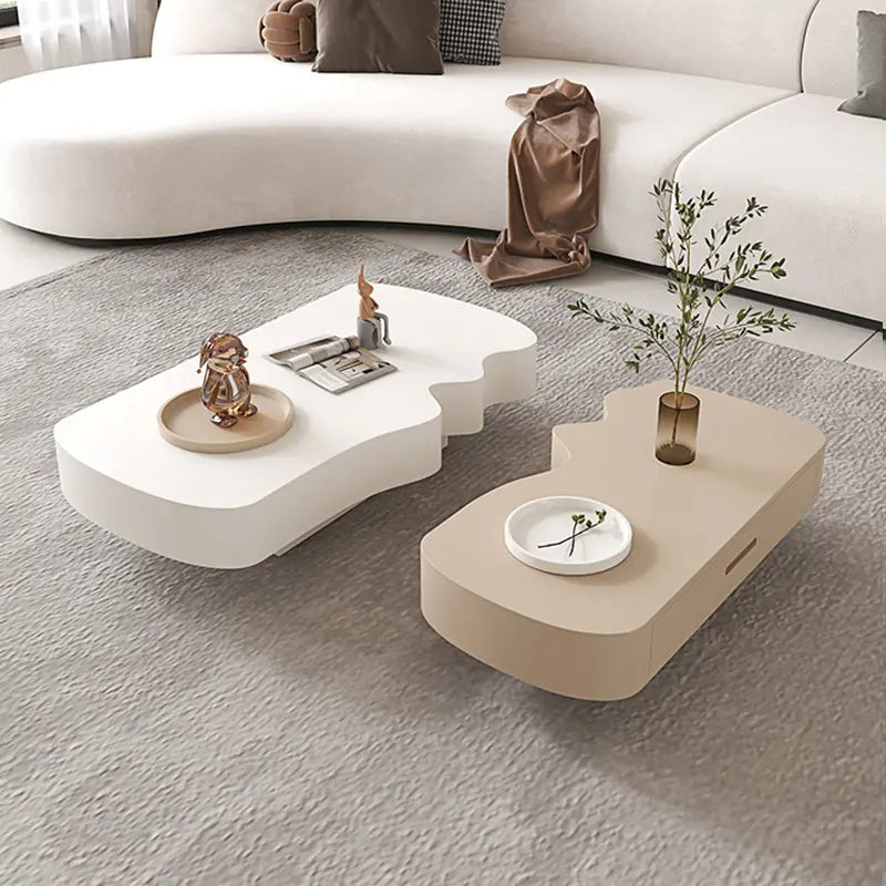“Gift in Style: Discover the Versatile Elegance of the Modular Interlocking Duo Coffee Table”