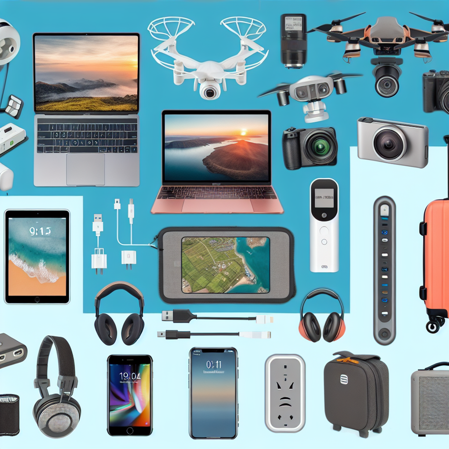 Enhance Your Travel Experience with These 15 Must-Have Gadgets