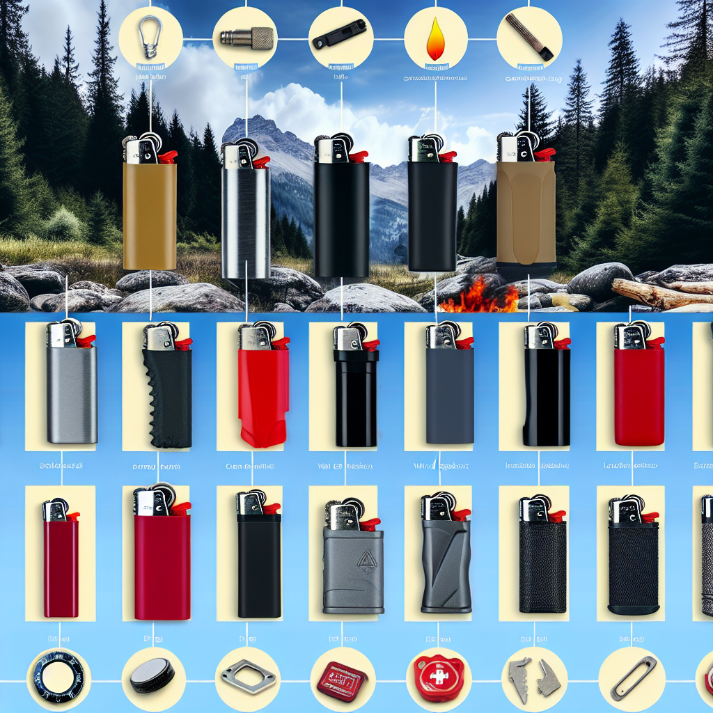 Top 15 Survival Lighters for Outdoor Adventures and Emergencies