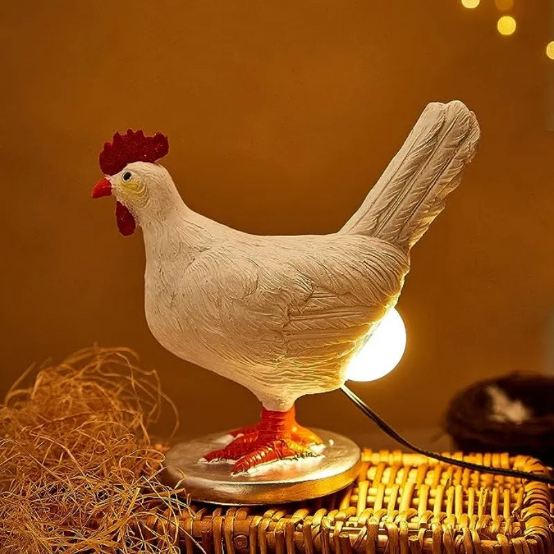 Illuminate Your Home with the Whimsical Funny Chicken Butt Egg Lamp