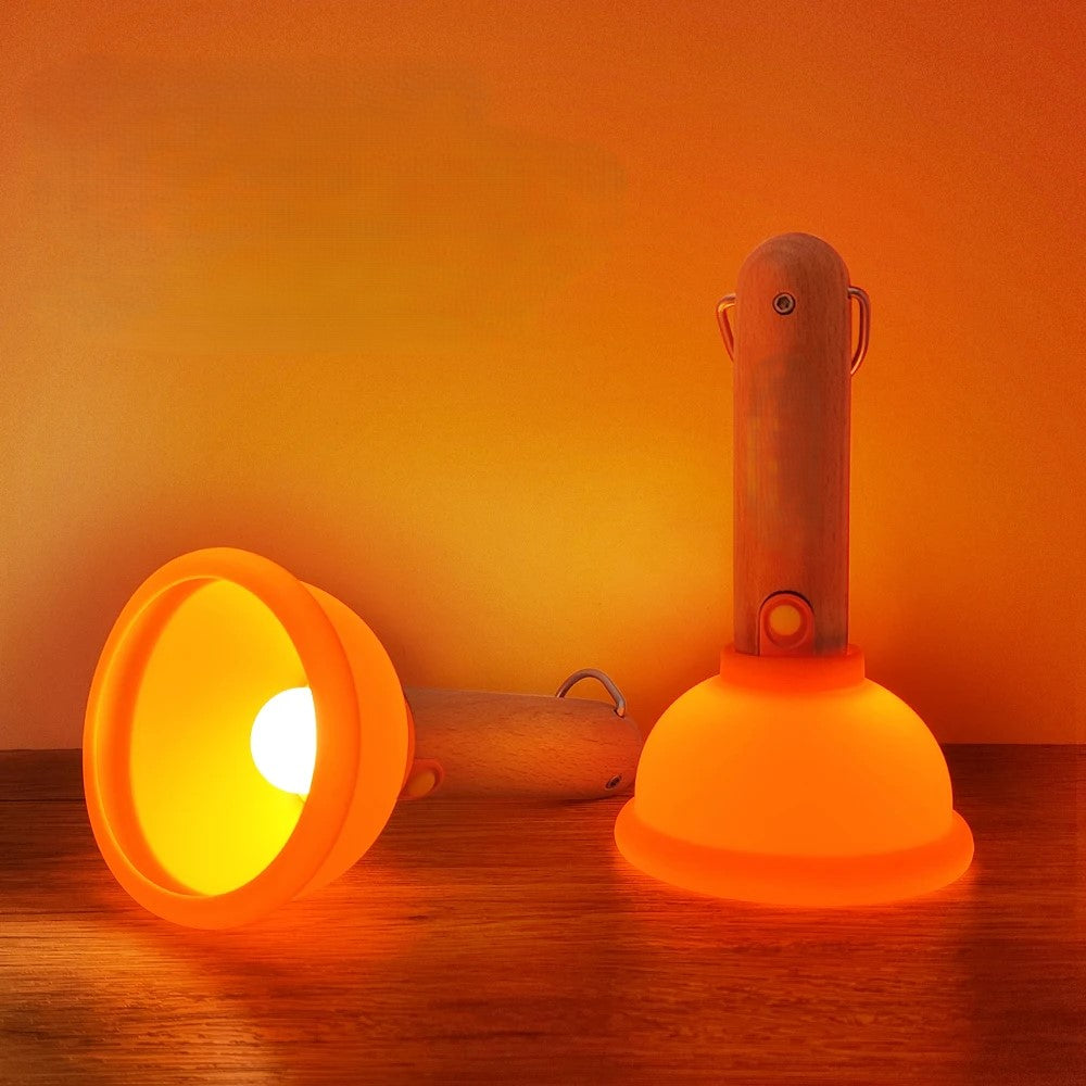 Illuminate and De-Stress Your Space with the Plunger Style LED Night Lamp