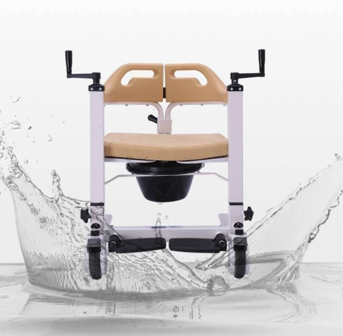 Thoughtful Mobility Gift: Elderly Patient Transfer Lift Wheelchair for Safe and Easy Transfers