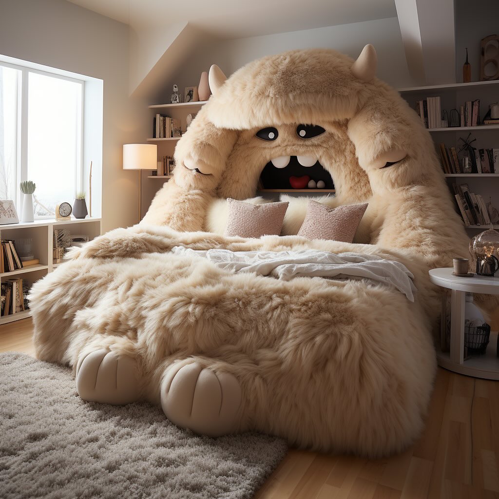 “Discover Cozy Animals Oversized Plush Beds: The Ultimate Gift for Fun, Comfort, and Nostalgia”