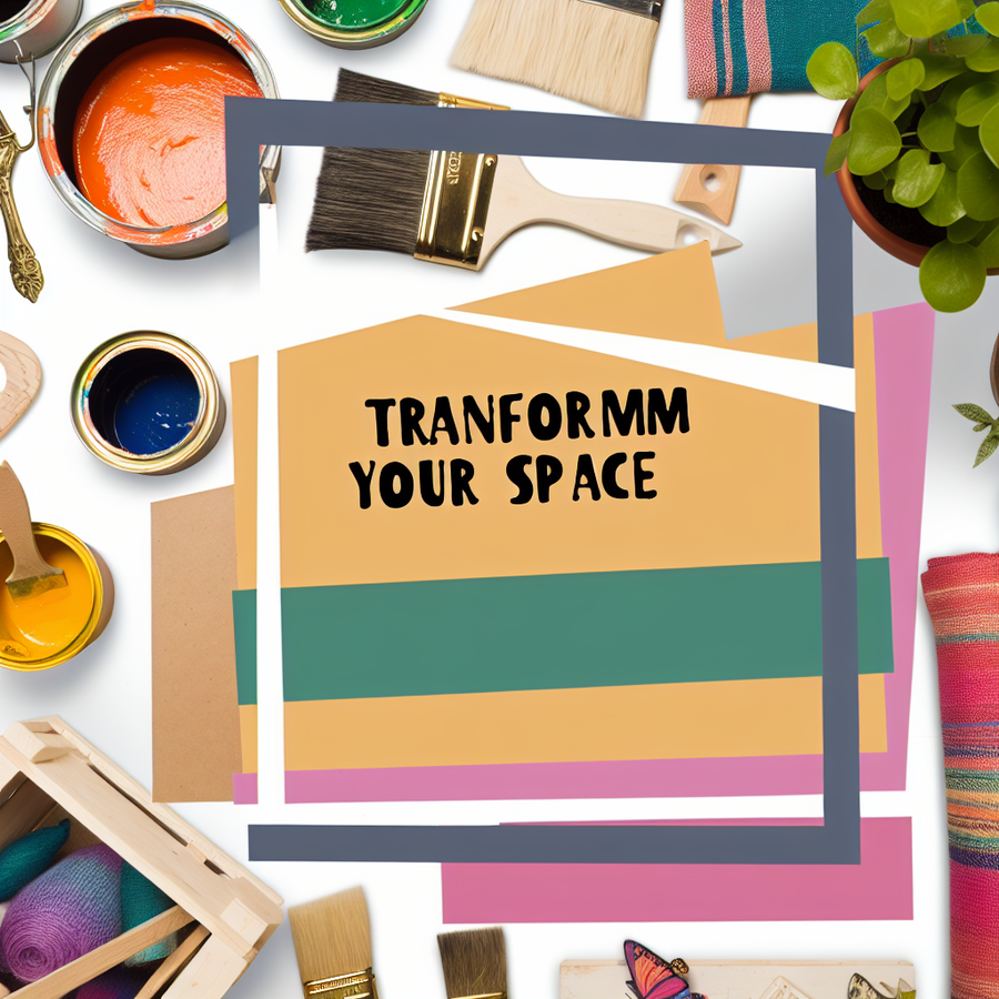 Transform Your Space: Discover the Art of DIY Home Décor