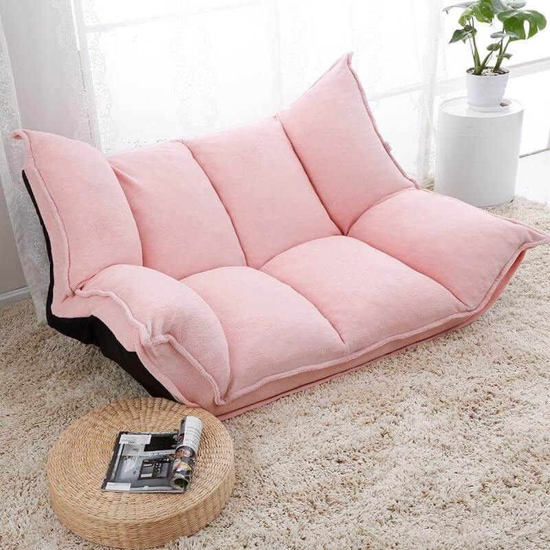 Elevate Home Comfort with the Adjustable Foldable Legless Lounge Sofa