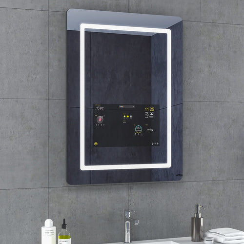 “Transform Your Bathroom Experience with the Smart Anti-Fog LED Wall Mirror”