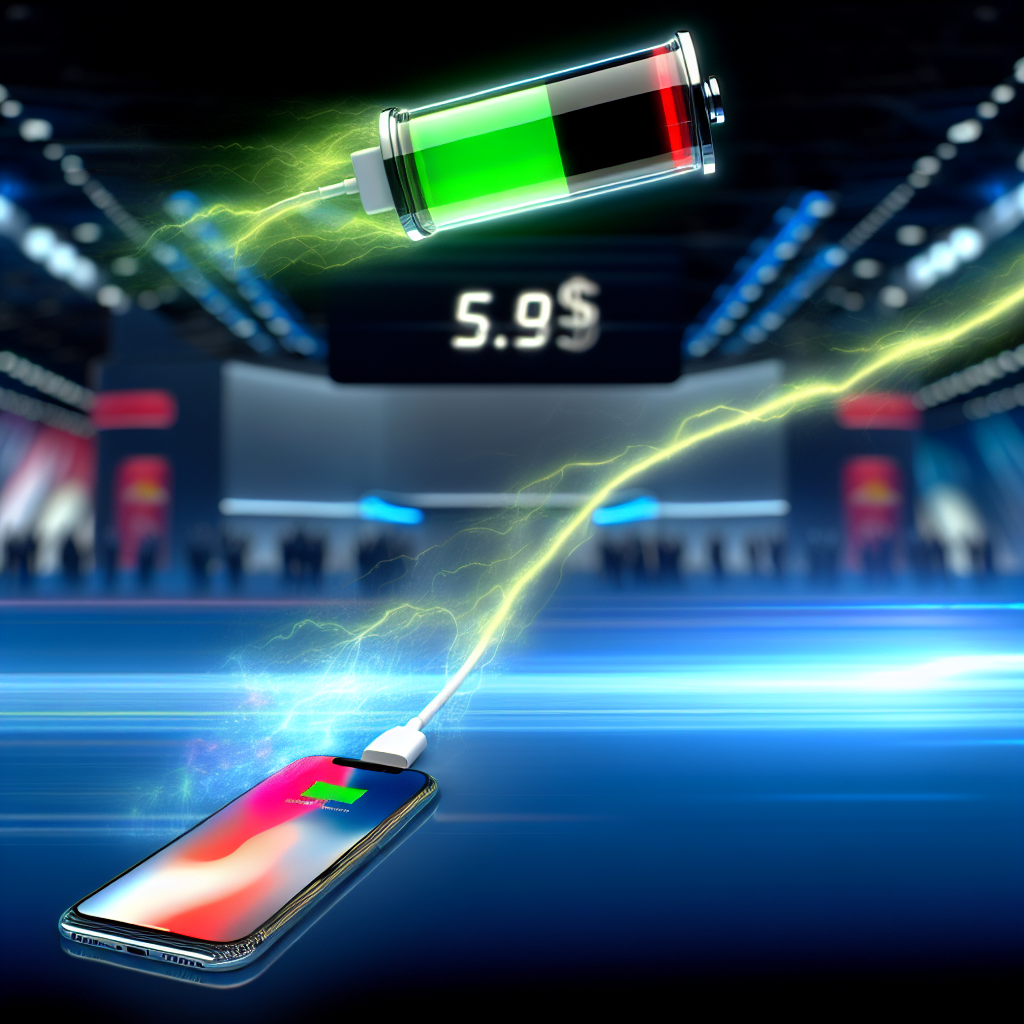 Revolutionary Phone Charging Technology Unveiled at CES: Full Charge in Under 5 Seconds