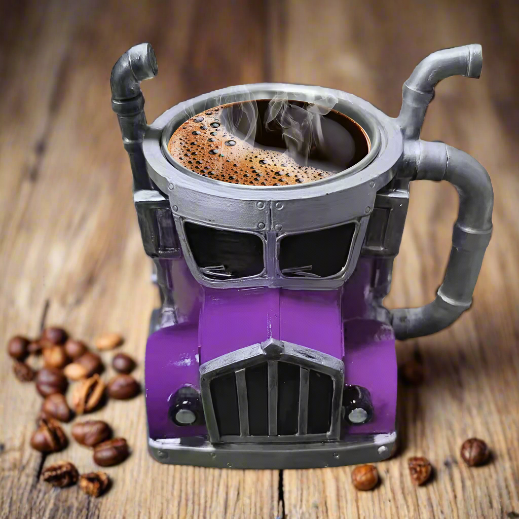 Discover the Ultimate Gift for Truck Drivers: The Truck Shape Creative Coffee Mug!