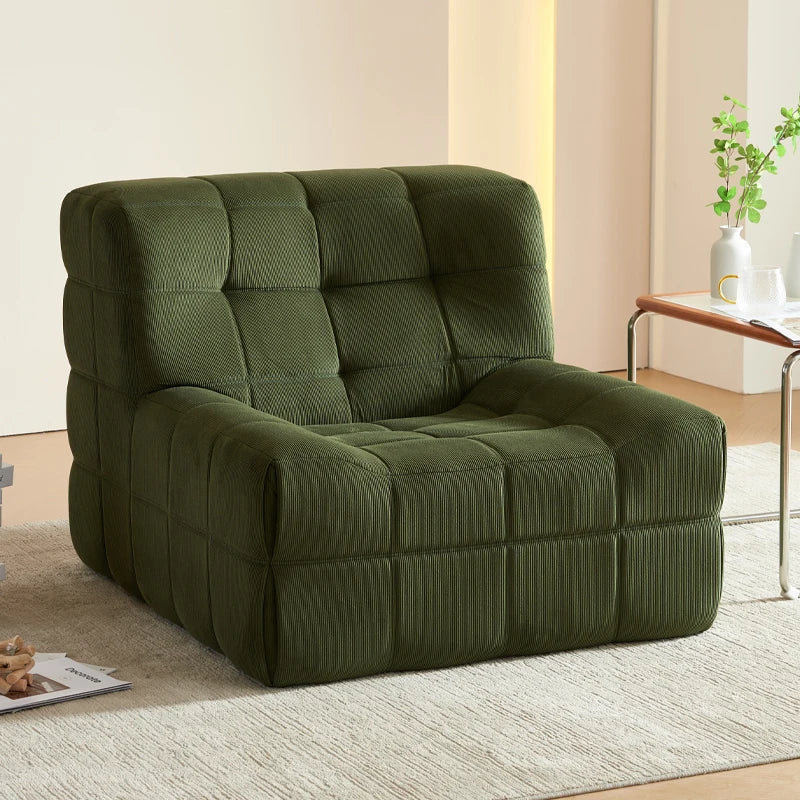 “Transform Your Space with the Modern Minimalist Cube-Style Modular Lounge Chair”