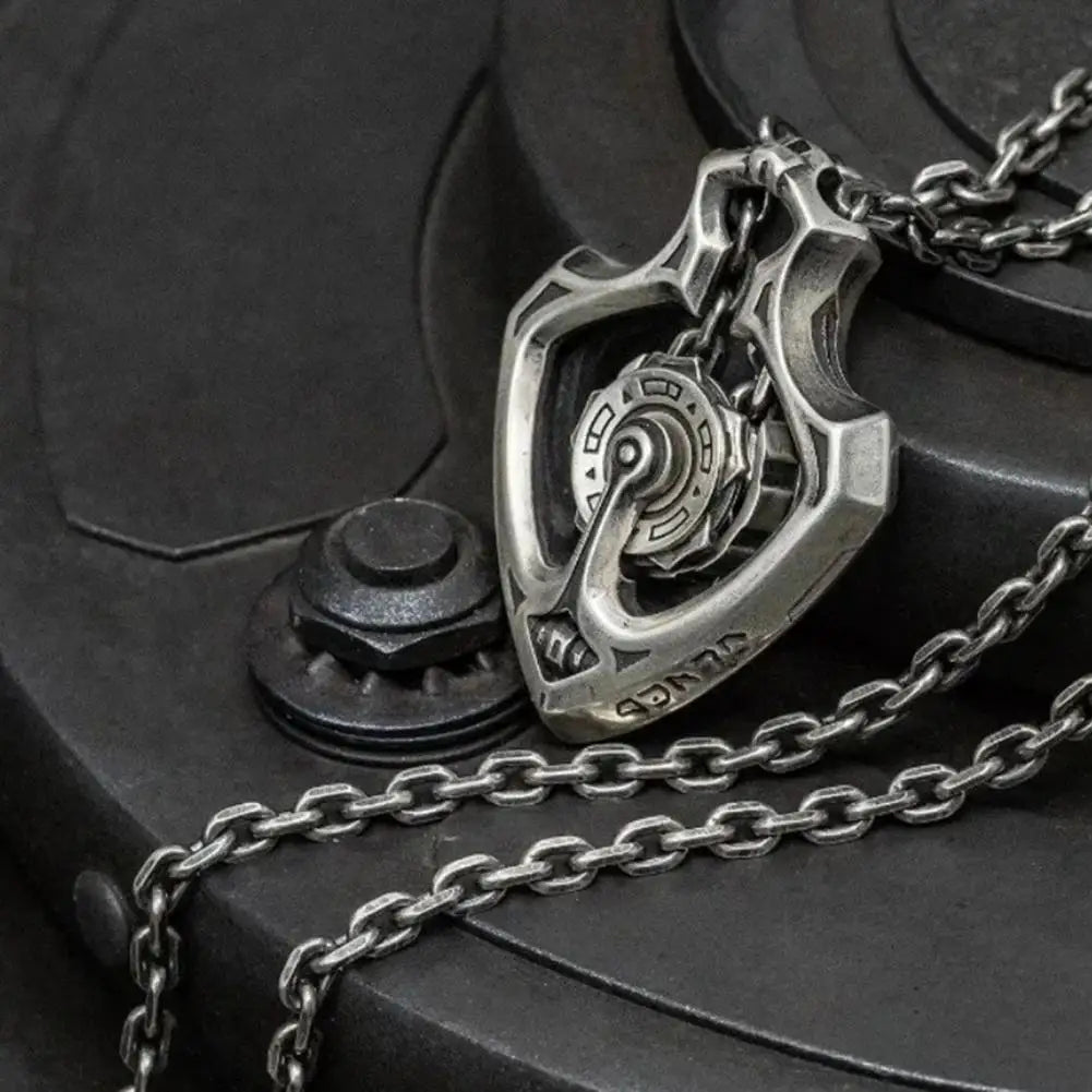 “Discover Unique Style with the Mechanical Rotating Gear Vintage Necklace – A Perfect Gift for Any Occasion”