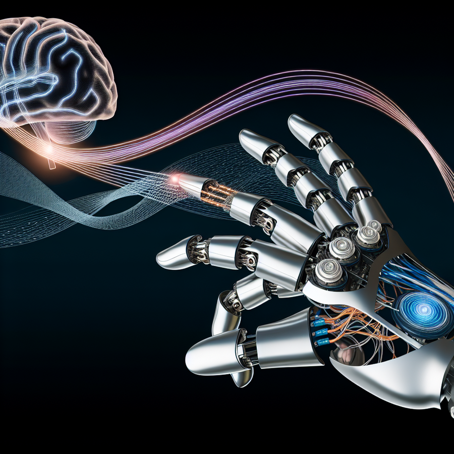 Brain-Controlled Bionic Hand: Revolutionizing Prosthetics with a Sense of Touch