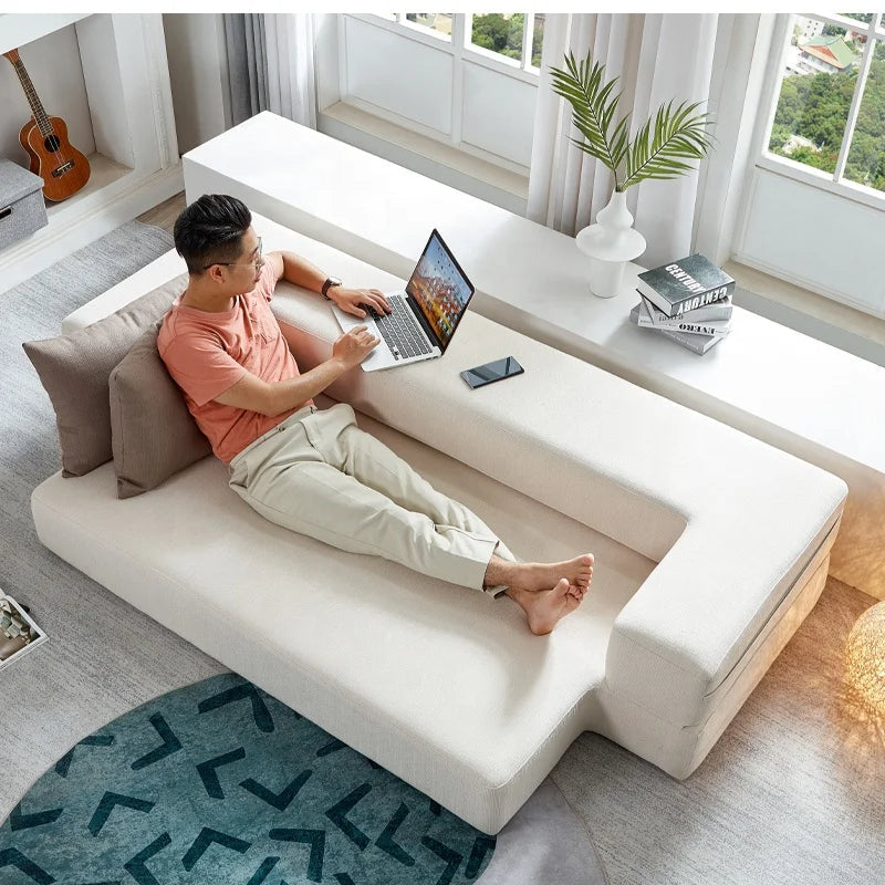 “Transform Your Space with the Stylish Modular Sectional Convertible Sofa Bed”